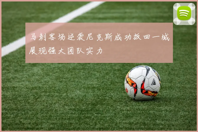 马刺客场逆袭尼克斯成功扳回一城展现强大团队实力